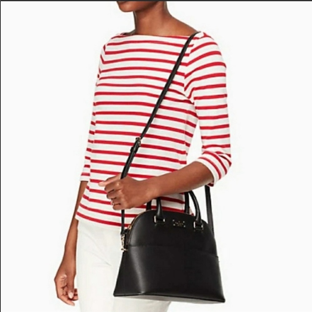 Kate Spade Classic Black Satchel Grove Street